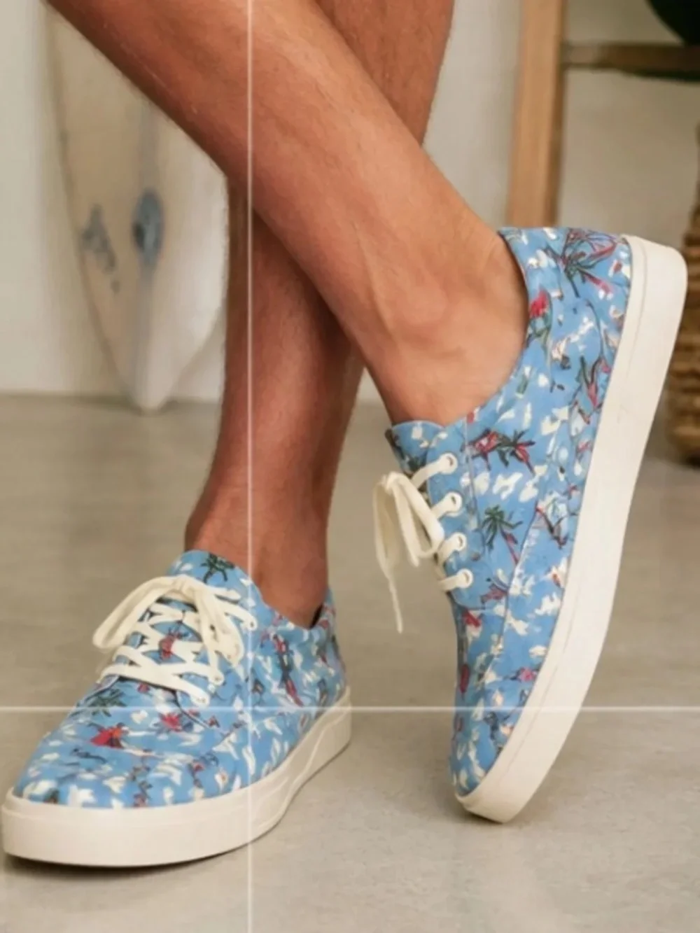 new OluKai x Kahala Tradewind shoes limited-edition Ocean Spray Outrigger Print